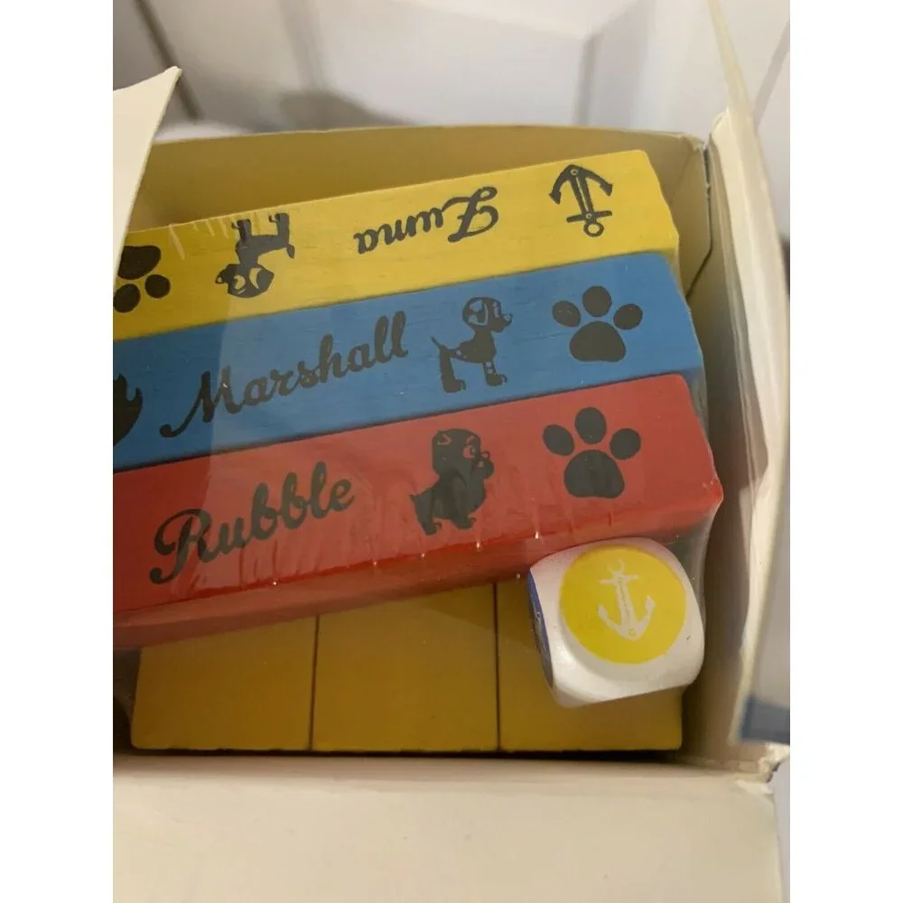 New Paw Patrol Jumbling Tower Game 48 Wood‎ Pieces Sealed